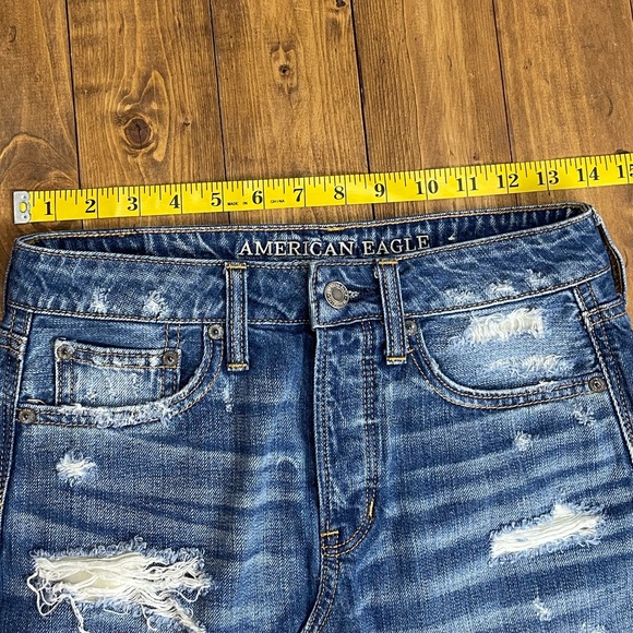 COPY - American Eagle Outfitters size 0 distressed denim skirt - Picture 8 of 8